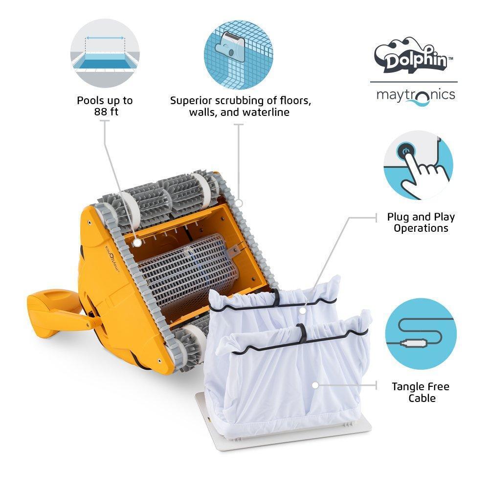 Robot Limpia Piscinas Dolphin Wave100 - Imagen 4