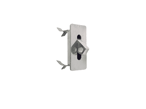 Anclaje tipo caja. escamoteable para colocar dentro de la piscina