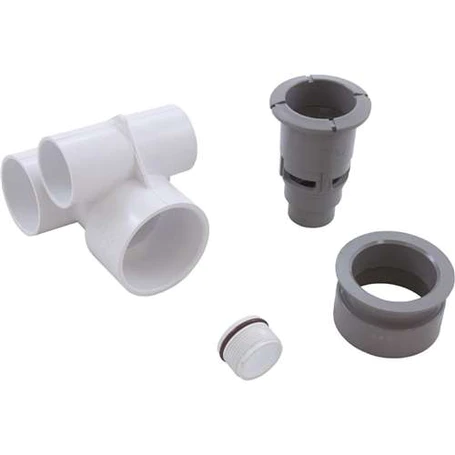 Cuerpo hidrojet, conexión aire 1", conexión agua 1 1/2". Color gris