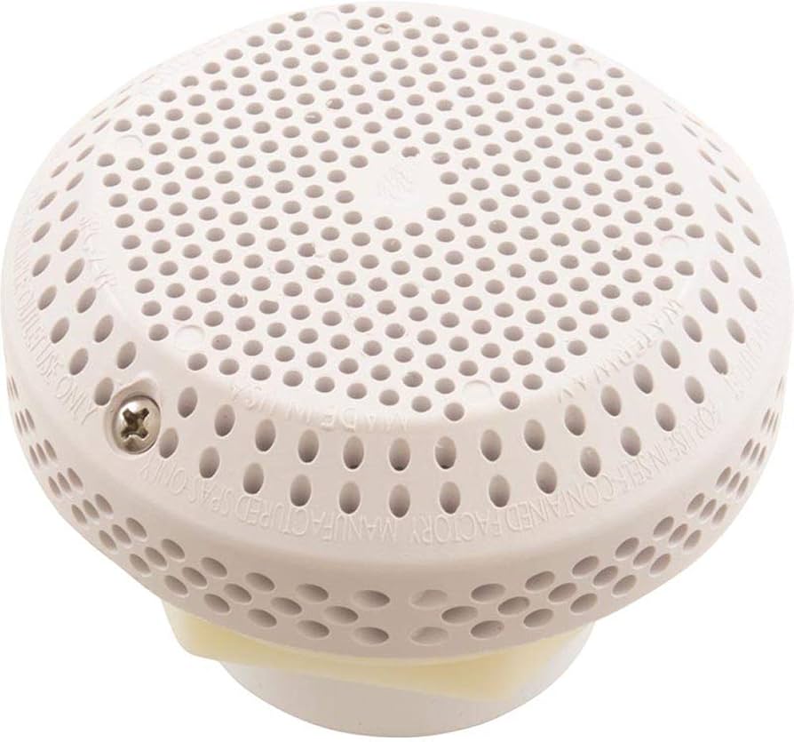 Rejilla de succión de pared, de alto flujo para spa, diámetro de 6"