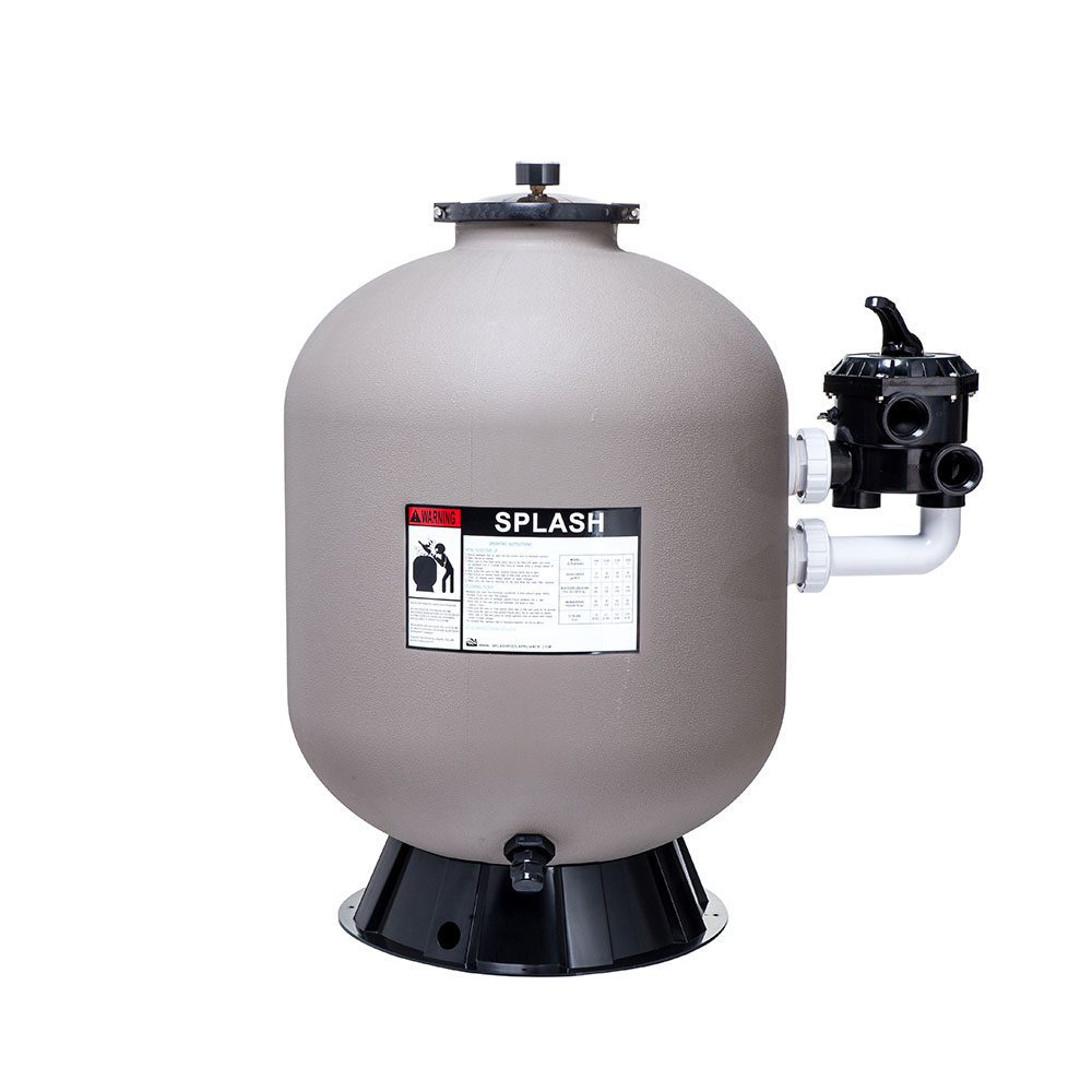 Filtro plástico para arena, ø 24, caudal 50 gpm