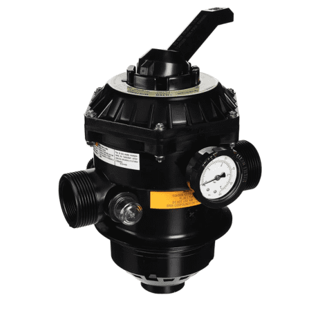 Válvula multiport superior 1,5" para filtros sand dollar, 6 posiciones