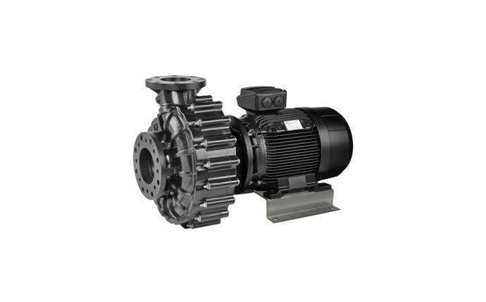 Modelo 65/250 (Ø 240 mm) , Motobomba plástica horizontal Normblock multi, 10 HP