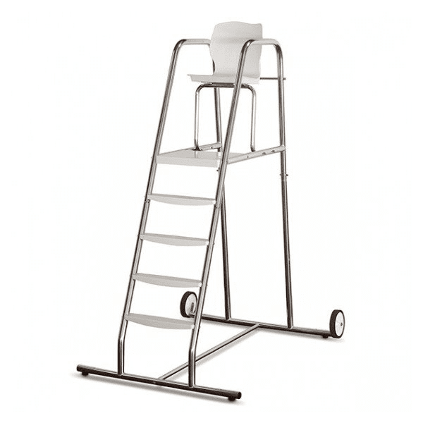 Silla de socorrista. acero inox
