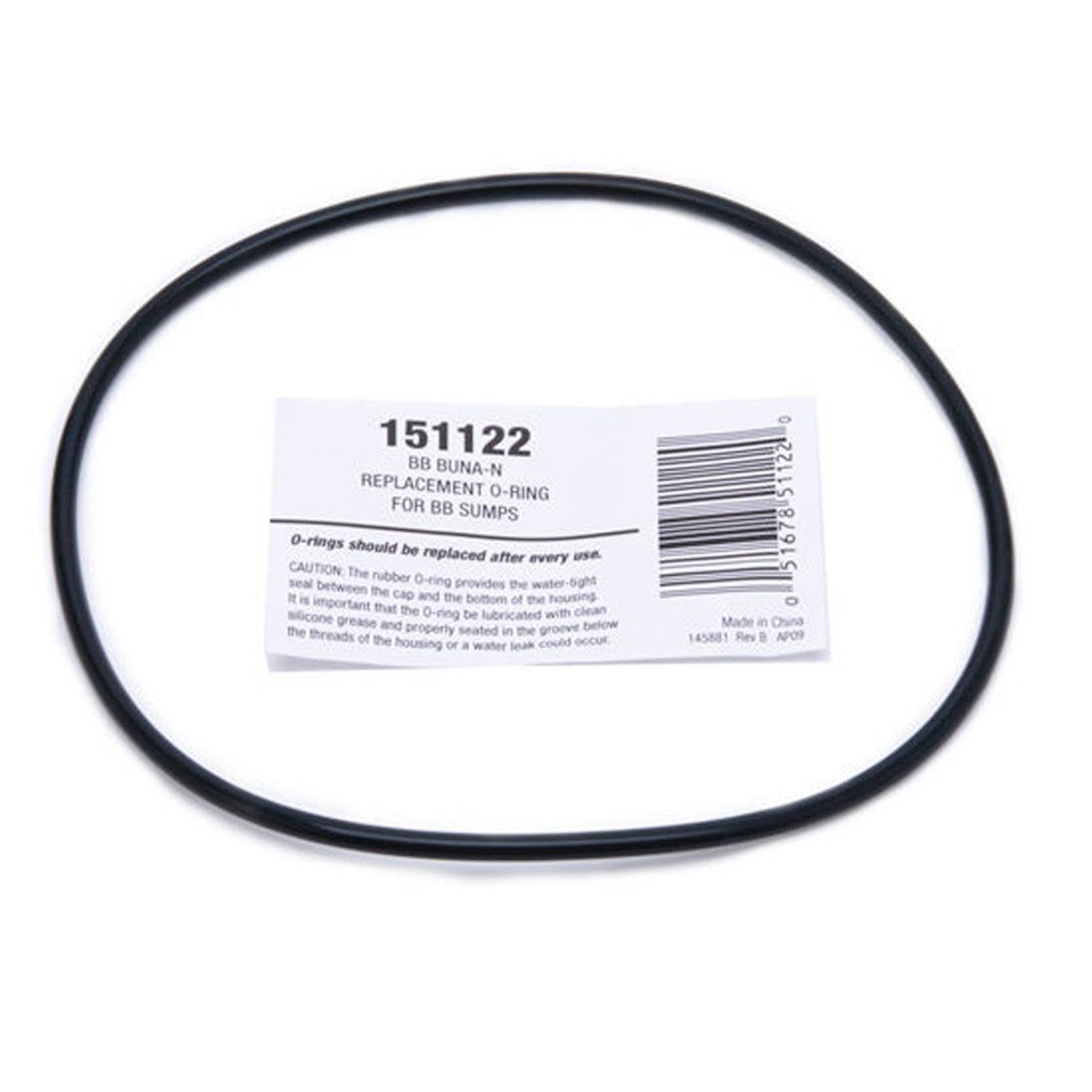 Empaque para tapa de carcasa big blue de 10" y 20" de longitud
