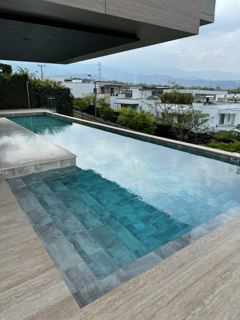 Piscina en membrana premium